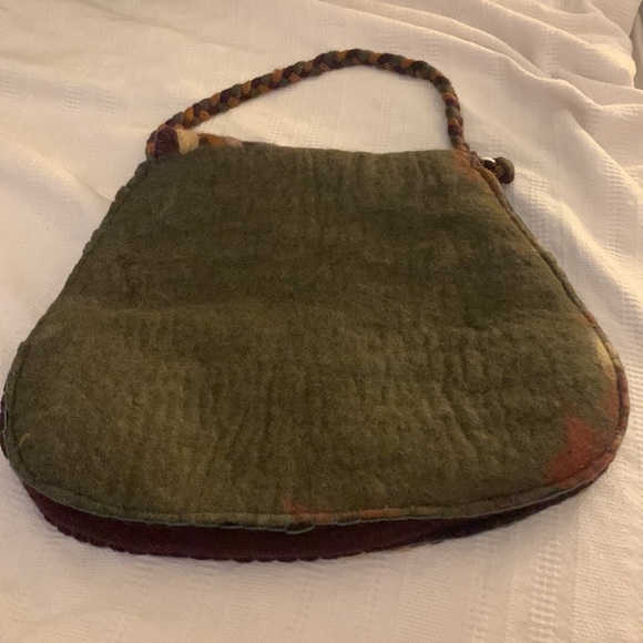 NEW Anthropologie Rising Tide handmade wool purse - Picture 10 of 16
